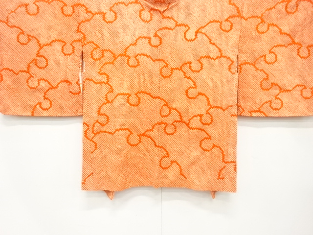 JAPANESE HAORI / UNUSED / ALL SHIBORI / SNOWFLAKE